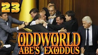 SCHLÄGEREI  Oddworld Abes Exoddus  Ep 23 [upl. by Nyrrat]