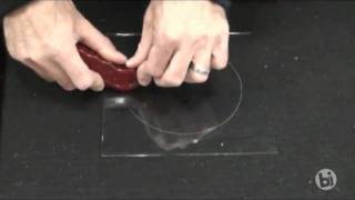 Cutting Glass Circles [upl. by Irving]