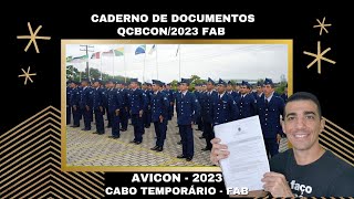 🔥CABO Temporário da AERONÁUTICA – QCBCon 2023  ENTREGA DE DOCUMENTOS FABAVICON  DICAS [upl. by Plate901]