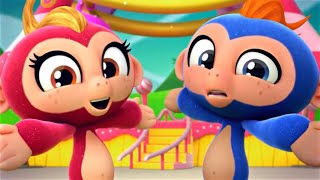 Songs in Melody Village  Fingerlings Tales  Kids Cartoons [upl. by Alekim]