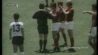 Fussball WM 1970  Deutschland vs England Viertelfinale [upl. by Eslud354]