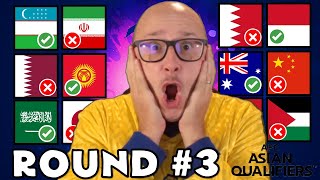 FIFA World Cup Asian Qualifiers  3 Predictions [upl. by Noyad825]