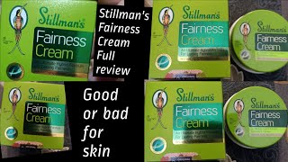 Stillmans Fairness Cream Full review [upl. by Salocin]