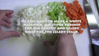 How to Cut Mirepoix [upl. by Temme]