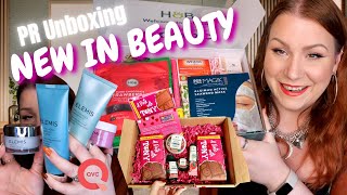 WHATS NEW IN BEAUTY ELEMIS NEW QVC TSV ERBORIAN amp MORE  FEBRUARY PR UNBOXING [upl. by Avitzur]