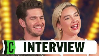 Florence Pugh and Andrew Garfield Interview We Live In Time [upl. by Atikam]