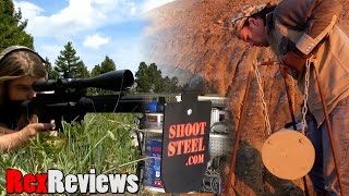 Why use AR500 for Long Range Rifle Targets Shoot Steel  Rex Reviews [upl. by Witt]