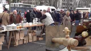 La brocante des Salins à ClermontFerrand [upl. by Yecniuq]