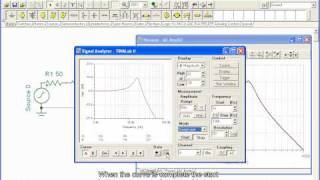 DesignSoft  Tina  RLC Circuit Measurement [upl. by Nyvar]