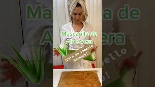 Mascarilla de ALOE VERA para un cabello saludable [upl. by Yrelle]