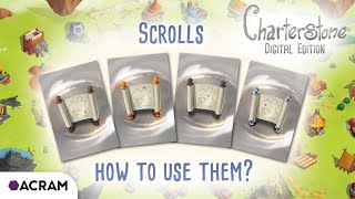 Charterstone Digital Edition  Scrolls and how to use them Spoilers [upl. by Monreal692]