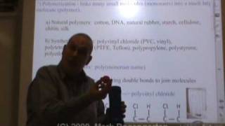 Chemistry Tutorial 134c Organic Reactions  Polymers [upl. by Gnof440]