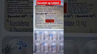 Zerodol sp tablet kis kaam aati hai  Zerodol sp tablet use in hindi zerodol tablet kis kaam aata h [upl. by Emmie671]