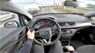 Opel Corsa E 14 90HP 2016 POV Test Drive  After 118000km  4K 85 [upl. by Omlesna]