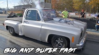 MOVES OUT LIKE ITS A LIGHTER CAR SERIOUS NITROUS STEPSIDE TRUCK [upl. by Koosis]