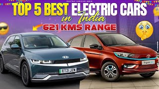 Top 5 Best Electric Cars in India 2024  Electric Vehicles India [upl. by Inamik]