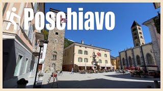 Poschiavo  Charming Swiss Town of National Heritage in Switzerland 2021 by Swiss Hiking Clips [upl. by Okemak83]