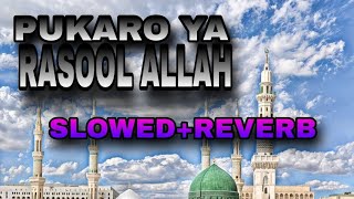 PUKARO YA RASOOL ALLAH SLOWEDREVERB 3D viralvideo trending shortvideoislmic [upl. by Jenesia]