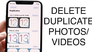 How To Delete Duplicate PhotosVideos In iCloud Library 2023 [upl. by Azalea]