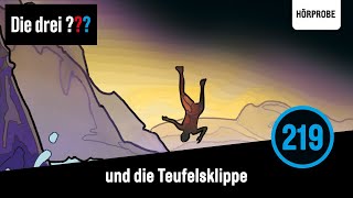 Die drei Fragezeichen Folge 219 und die Teufelsklippe  Hörprobe zum Hörspiel [upl. by Warenne991]