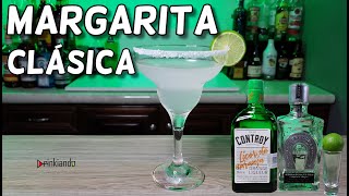 ¿Cómo Preparar LA MARGARITA CLÁSICA 🍸  Margarita Original  Margarita Tradicional  Drinkiando [upl. by Norramic487]