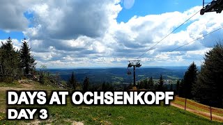 Bischofsgrün Ochsenkopf Fichtelgebirge Seilbahn Nord Nordstation [upl. by Oderfigis]