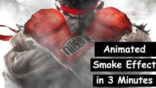 Photoshop Tutorial Animated Smoke  No Action Required [upl. by Vullo467]