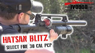 Hatsan Blitz SELECT FIRE 30 Cal PCP Air Rifle [upl. by Windy]