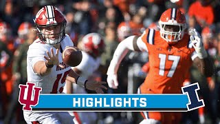 Indiana at Illinois  Highlights  Big Ten Football  Nov 11 2023 [upl. by Iew]