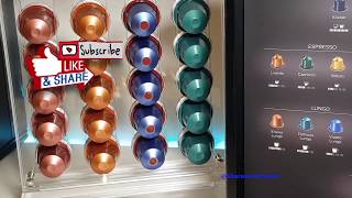 Nespresso Versilo Capsule dispenser  view collection Unboxing [upl. by Gladstone]