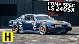 53l Swapped 240sx Shredder Less Talk More Drifting [upl. by Plotkin296]