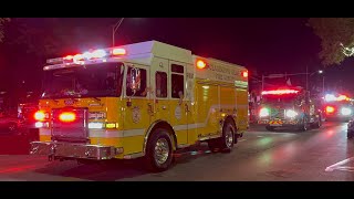 2023 Westmont Fire Truck Parade [upl. by Argyres]