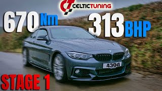 STAGE 1 Remapping My BMW 430d  How much faster [upl. by Malamut]