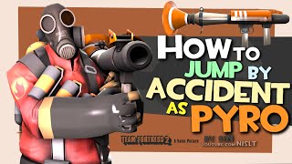 TF2 How to jump by accident as pyro FUN [upl. by Notrom590]