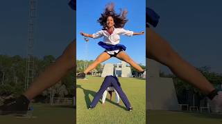 Koi reverse nhi bolega gymnast action stunt split streching flexibility viralshort [upl. by Schoof]