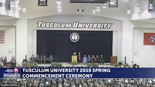 Tusculum University 2019 Spring Graduation [upl. by Sandeep]