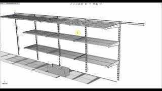 Elza B C1 and C2  We design supply and install Elfa modular storage [upl. by Annol433]