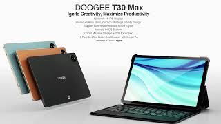 DOOGEE T30 MAX Official Introduction  Ignite Creativity Maximize Productivity [upl. by Nayra773]