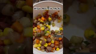 High Protein Salad😋😋😋salad shortvideo youtubeshorts food foodie [upl. by Maggio749]