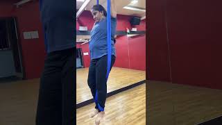 Aerial yoga TTC  Aerial yoga class in Raipur Chhattisgarh India  yoga aerial shorts [upl. by Dianuj]