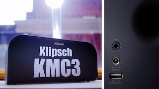 Klipsch KMC 3 Bluetooth Speaker Review [upl. by Mirisola]