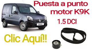 Puesta a punto motor K9K kango clio etc [upl. by Leinto]