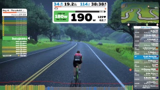 Zwift 6 Week Beginner FTP Builder [upl. by Atsok71]