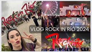 ROCK IN RIO 2024  DIA 15  Evanescence  Avenged Sevenfold  E MUITO mais  vlog rock [upl. by Ecnaret342]