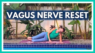 Activate Your Vagus Nerve with This Easy 8 Minute Yoga Routine [upl. by Heidy448]