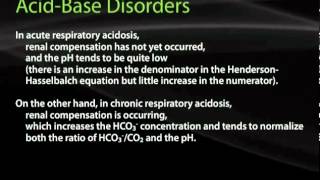 1 8 Respiratory Acidosis [upl. by Maurice]