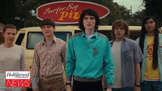 Stranger Things 5 Drops First Look With Behind The Scenes Video  THR News [upl. by Rabi]