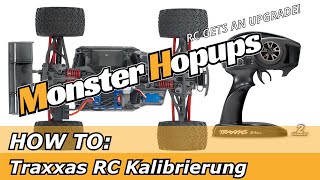 HOWTOVIDEO Traxxas RC Fahrzeuge einfach neu kalibrieren [upl. by Nonrev645]