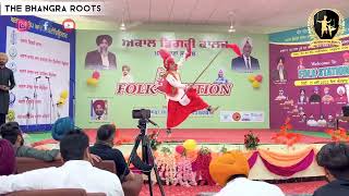 Best Performance By Dev  Folk Station  The Bhangra Roots Academy Barnala  Monu Mehra [upl. by Hoy121]