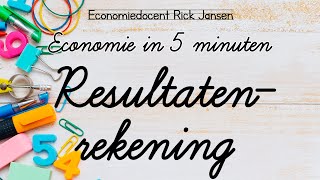 Economie in 5 minuten  de resultatenrekening EXAMENTRAINING BECO [upl. by Neik]